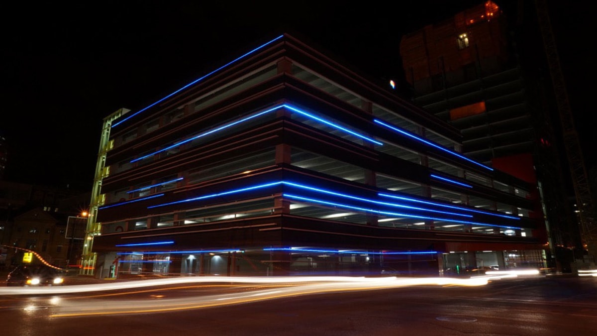 CENTREPOINT HARGRAVE PARKADE – EXTERIOR FACADE